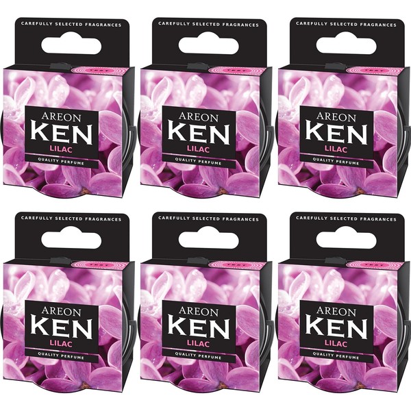 Areon Ken Lufterfrischer Auto Duft Lila Blume Autoduft Dose Wohnung