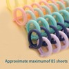 10 Pcs Plastic Binding Combs 30 Hole Click Binding Ring