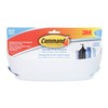 Command Shower Caddy with Water-Resistant Strips, Frosted, 1 Caddy 1
