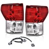 G-PLUS Rear Tail Lights Assembly w/Wiring Harness Fit For Toyota