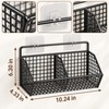 Wall-Mounted Kitchen Storage Rack for Food Organization – Iron Hanging