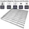 MASSLUNT Galvanized Steel Drain Grate 16x16 in for Vodaland Catch
