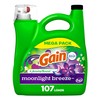 Gain + Aroma Boost Liquid Laundry Detergent, Moonlight Breeze Scent,