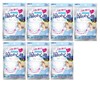 B Style 7-Piece Set of 7 Hakugen Earth, Pleated Type, Cool Comfort, White, 5 Masks
