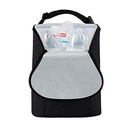 Skip Hop Skip Hop Baby Breastmilk Cooler Insulated Bottle Bag, Grab & Go, Black