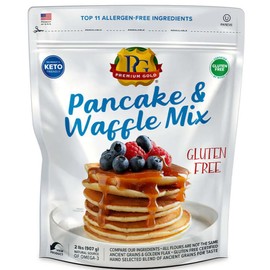 Premium Gold Gluten Free Pancake and Waffle Mix | 2lb