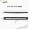 Partsam 2Pcs 8" Utility White 30 LED Strip Light Boat