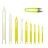 Milepetus 9pcs Netting Needle Shuttle,Fishing Line Equipment Repair Netting Stringing