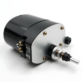 Car Windshield Wiper Motor Compatible with Tractor 01287358 7731000001 Universal Black New