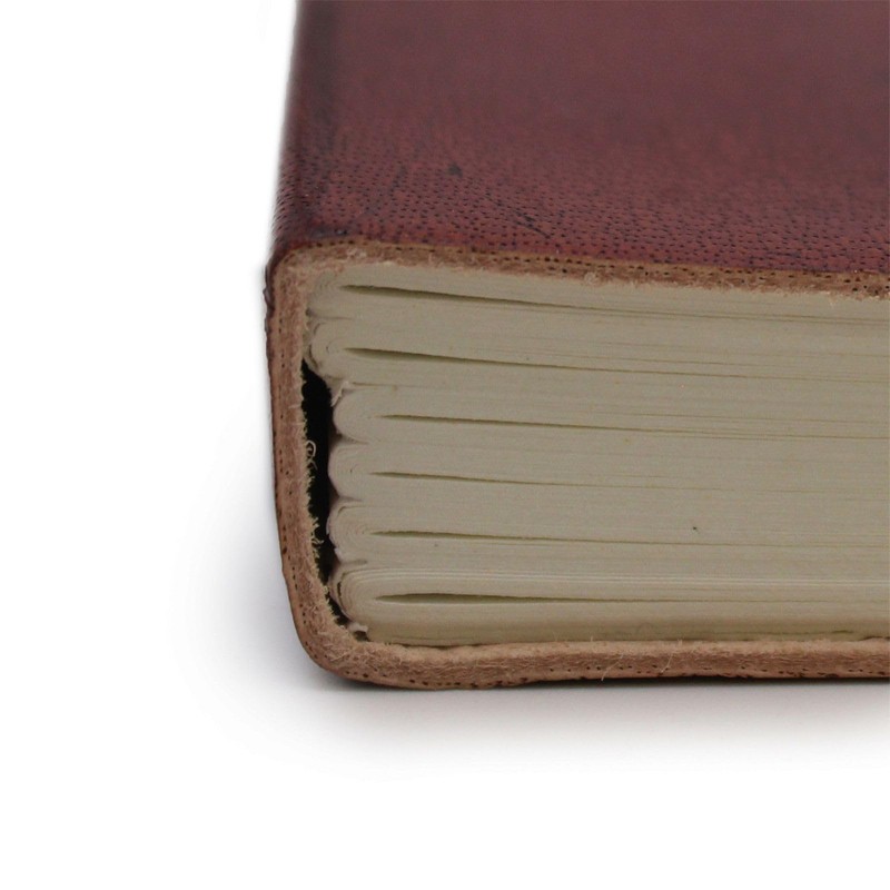 Freak Scene Notizbuch aus Leder Skizzenbuch Tagebuch - Sieben Chakren