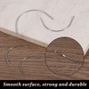 TIESOME 8 PCS 4 Sizes Curved Needles, Sewing Curved Needles