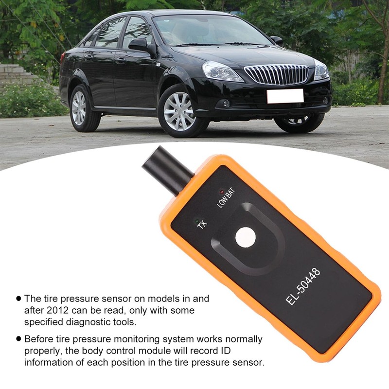 Sensor Universal de de Presión de Neumáticos TPMS, Herramienta de
