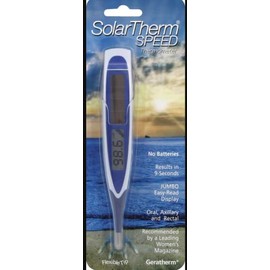 SolarTherm Speed Solar Powered Digital Thermometer