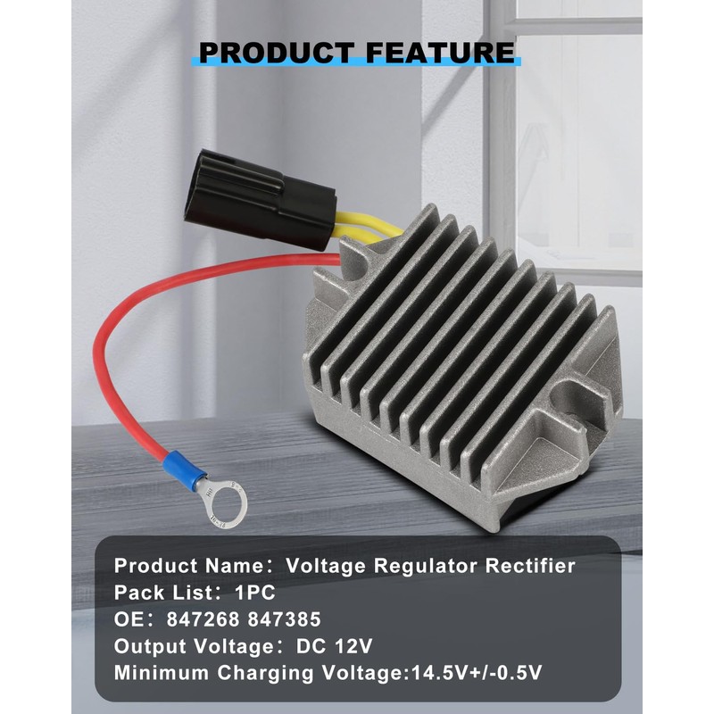 ECCPP 847268 847385 Voltage Regulator Compatible with Briggs & Stratton