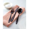 Hampton Forge 894843 Ayla Black 12 Piece Flatware Set