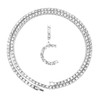 HH BLING EMPIRE Gold Silver Diamond Initial Necklaces for Women,