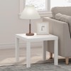 Furinno Simple Square Coffee Table, Side Table, White