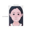 NUOBESTY Face Painting Practice Board Reusable Makeup Painting Board Face