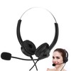 Oumij Auriculares de Centro de Llamadas, con Cancelación de Ruido