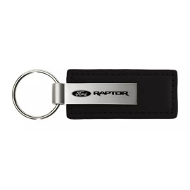 Ford Raptor Leather Keychain (Black)