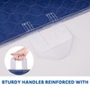 Alsunny Waterproof Bed Pads with Sturdy Handles, Hide Stains, Non