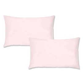 Bianca 200 Thread Count Cotton Percale Standard Pillowcase Pair Blush
