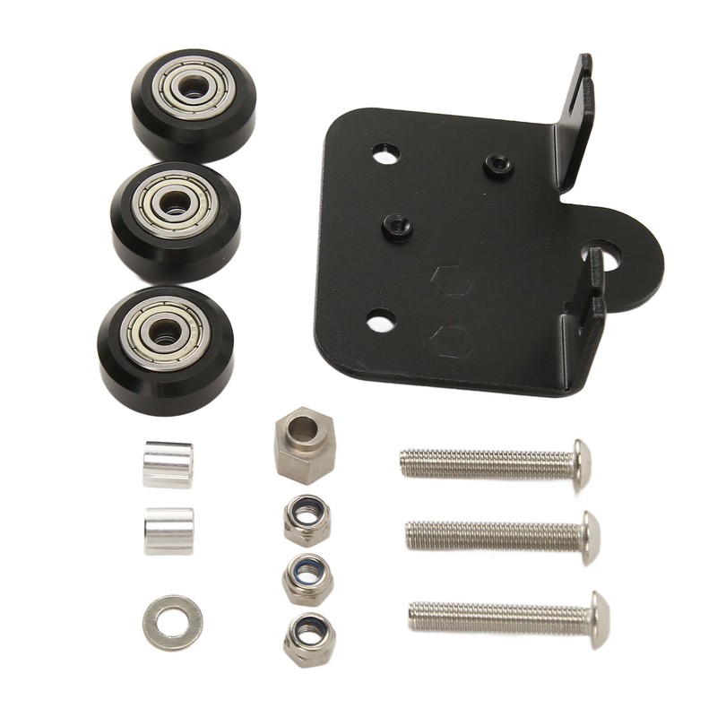 3D Extruder Back Support Plate with Pulley Extruding Backplate for
