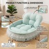 Plush Cat Bed for Indoor Lounging – Soft Oval Pet