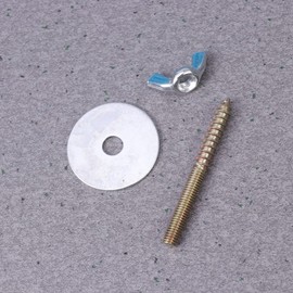 Mipcase 10pcs Retaining Screw for Bird Nesting Lock Fish Tank Degreasing Film Lock Screw Replacement Cage Screws and Nuts Rablet Fitting Screw for Parrot Cage Standing Pole Birdcage