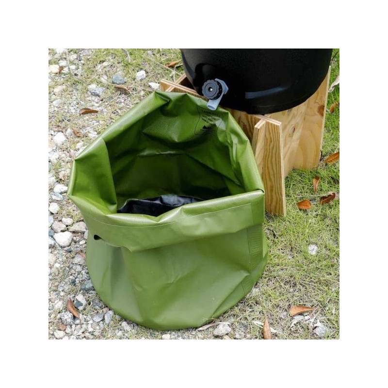 Tarp Bag Round Medium (Gray)