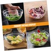 SHOWERORO Reusable Decorative Salad Bowl Fruit Serving Bowl for Kitchen