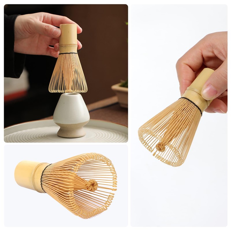 Bamboo Matcha Whisk (Chasen) - 100 Prongs - for Matcha