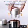 Coffee Needle Distributor with Base Effective Dispersion Rust Resistant Stainless