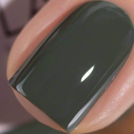 Vishine Gel Nail Polish 15ml Soak Off UV LED Gel Polish Varnish Nail Art Long-Lasting DIY Salon - Military Green 0.5 OZ