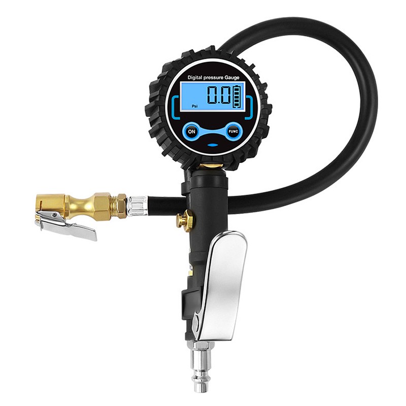 Handheld Auto Tire Inflator Gauge TPMS Tyre Air Meter with