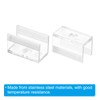 PATIKIL LED Strip Light Clips, 40 Pack Mounting Bracket Fixing