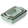 HVH 9x13 Baking Dish Set, Large Casserole Dishes for Oven,