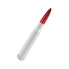 VMS WHITE RED BULLET ANTENNA FOR CHEVY SILVERADO AND GMC
