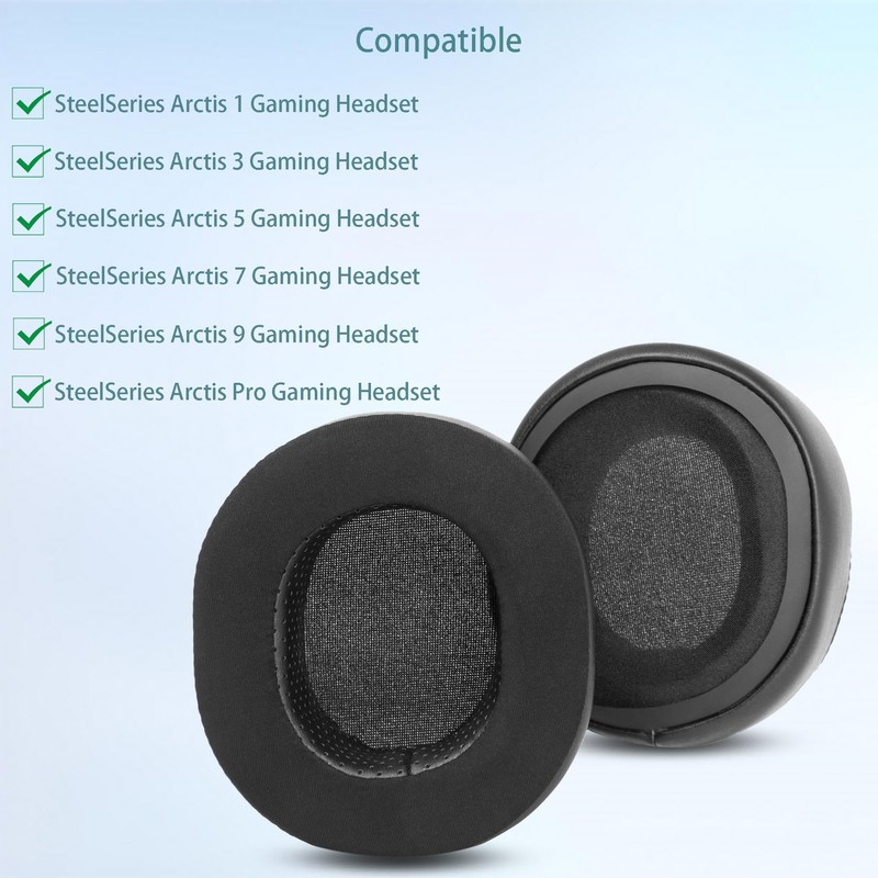Arctis 5 Ear Pads Replacement Compatible with SteelSeries Arctis 1,