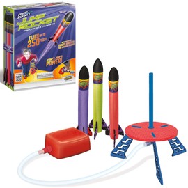Original Geospace Jump Rocket - Launcher and 3 Rocket Set