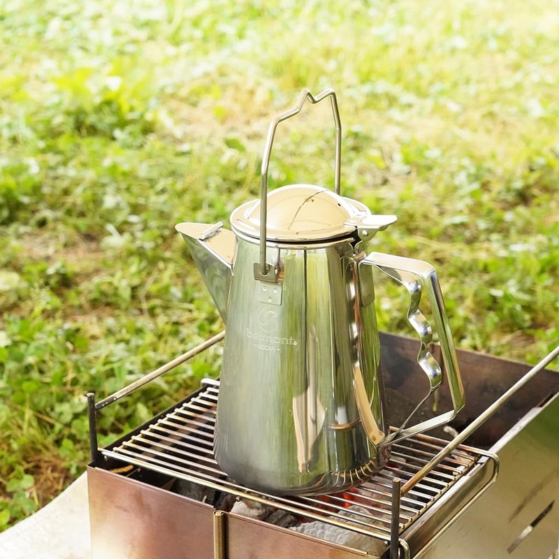 Belmont BM-482 Can, 0.3 gal (1.2 L) NOCAN Kettle, Silver