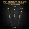 LEXIVON LEXIVON Stecknuss Adapter bit set (3 teiliges 7.5cm lang)