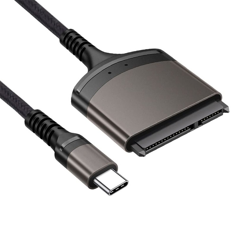 NFHK 5Gbps USB-C Type-C to SATA 22 Pin Adapter Cable