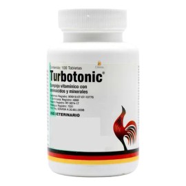 Turbotonic Complejo Vitaminico Aves Vetinova 100 Tabletas