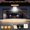 Allotall Rechargeable Battery Operated Lights 3-5 Months Endurance Motion Sensor