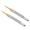 CoCud Threading Taps Meters M1 x 0.25 Thread Titanium Coated