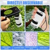 Pocket Microscope for Children, 60 x 180 x Portable Microscope,