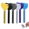 Toothpaste Squeezer, 6-Pack Stainless Steel Tube Rollers, Durable and Reusable,