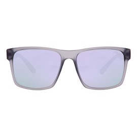 I-SEA Men's Ryder Polarized Sunglasses - Mens Sunglasses with Scratch-Resistant & Polarized Lenses (Grey/Purple Mirror)