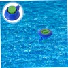 CAXUSD Floating Pool Chemical Dispenser with Temperature Gauge Durable Applicator